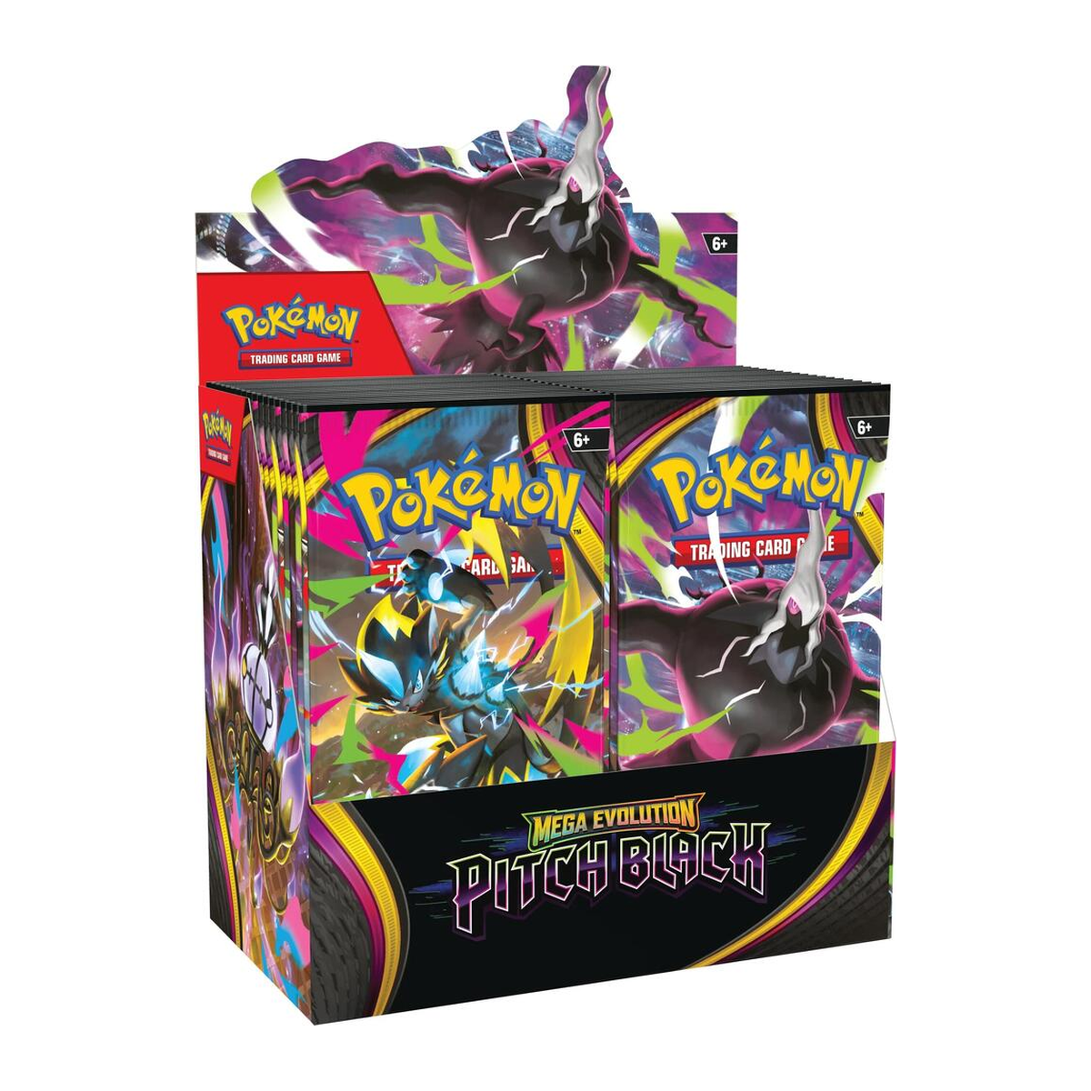 Pokémon TCG: Mega Evolution — Pitch Black Booster Box (ME05, 36 Packs)