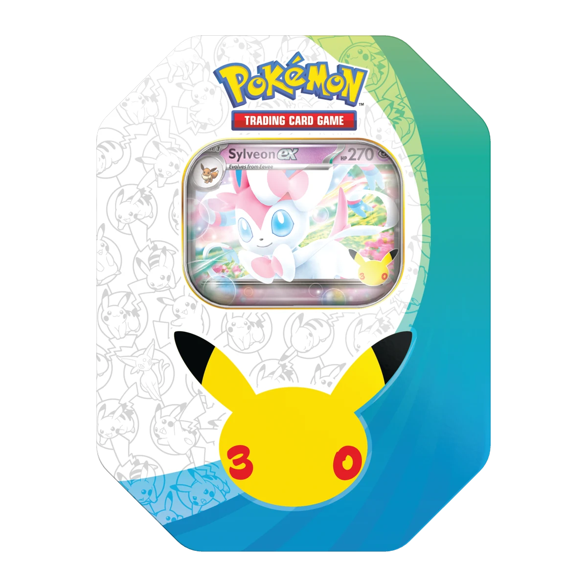 Pokémon TCG: 30th Celebration ex Tin — Sylveon ex