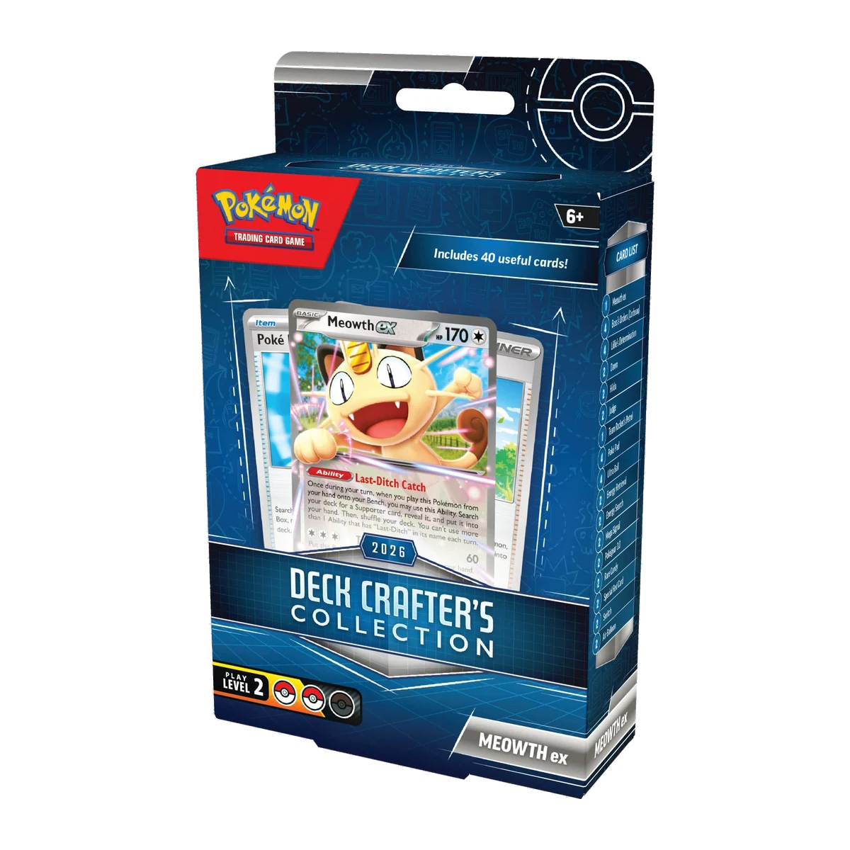Pokémon TCG: Deck Crafter's Collection 2026 — Meowth ex